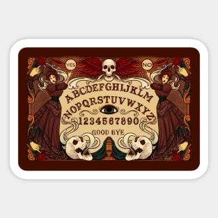 Ouija board Sticker